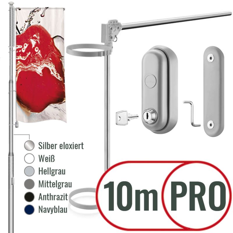 Fahnenmast Windtracker Secur PRO